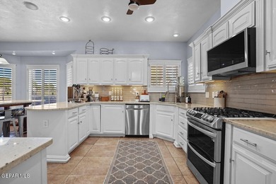 Your oasis in the desert awaits in this 2-story Horizon City on Emerald Springs Golf Course in Texas - for sale on GolfHomes.com, golf home, golf lot