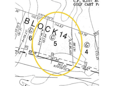 Granada Golf Course lot with gentle slope. Located near green of on Granada Golf Course in Arkansas - for sale on GolfHomes.com, golf home, golf lot