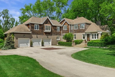 Nestled in the heart of River Hills, this charming estate offers on Milwaukee Country Club in Wisconsin - for sale on GolfHomes.com, golf home, golf lot