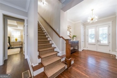 Experience timeless elegance in this stunning 5-bedroom, 5-bath on Polo Golf and Country Club in Georgia - for sale on GolfHomes.com, golf home, golf lot