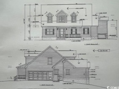This beautiful home will be located in the popular Cherry Grove on Tidewater Golf Club and Plantation in South Carolina - for sale on GolfHomes.com, golf home, golf lot