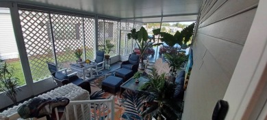 Come settle down and relax in a beautiful, manufactured home on Fairways Country Club in Florida - for sale on GolfHomes.com, golf home, golf lot