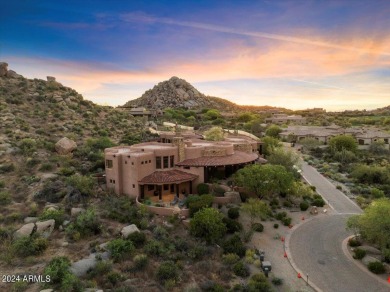 PINNACLE PEAK HILLSIDE CUSTOM RESORT HOME: Perched high on the on Troon North Golf Club  in Arizona - for sale on GolfHomes.com, golf home, golf lot