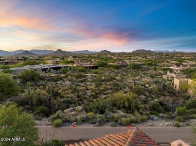 PINNACLE PEAK HILLSIDE CUSTOM RESORT HOME: Perched high on the on Troon North Golf Club  in Arizona - for sale on GolfHomes.com, golf home, golf lot