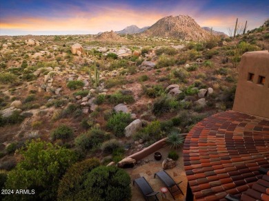 PINNACLE PEAK HILLSIDE CUSTOM RESORT HOME: Perched high on the on Troon North Golf Club  in Arizona - for sale on GolfHomes.com, golf home, golf lot