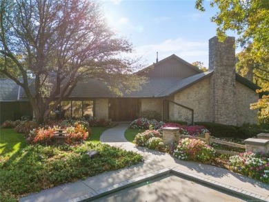 This custom contemporary estate is a truly unique offering in on Southern Hills Country Club in Oklahoma - for sale on GolfHomes.com, golf home, golf lot