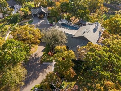 This custom contemporary estate is a truly unique offering in on Southern Hills Country Club in Oklahoma - for sale on GolfHomes.com, golf home, golf lot