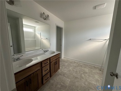 HOME IS COMPLETE & MOVE IN READY!! Welcome to the Riverton plan on Brickshire Golf Club in Virginia - for sale on GolfHomes.com, golf home, golf lot