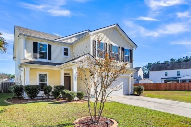 This beautiful two-story home is nestled on a pond-front lot in on Cypress Point Par 3 in South Carolina - for sale on GolfHomes.com, golf home, golf lot