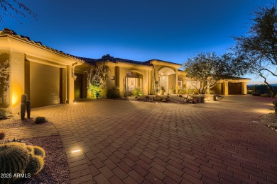 Unparalleled golf course living. Stunning ~5300 sq ft Troon on Troon North Golf Club  in Arizona - for sale on GolfHomes.com, golf home, golf lot