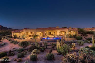 Unparalleled golf course living. Stunning ~5300 sq ft Troon on Troon North Golf Club  in Arizona - for sale on GolfHomes.com, golf home, golf lot