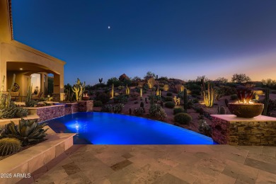 Unparalleled golf course living. Stunning ~5300 sq ft Troon on Troon North Golf Club  in Arizona - for sale on GolfHomes.com, golf home, golf lot