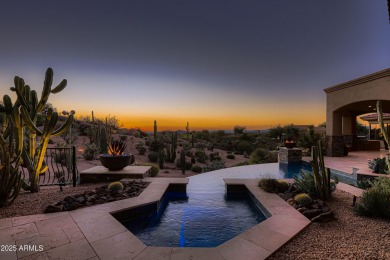Unparalleled golf course living. Stunning ~5300 sq ft Troon on Troon North Golf Club  in Arizona - for sale on GolfHomes.com, golf home, golf lot