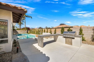 Resort-Style Living in Whitehawk - Fully Furnished Designer Pool on Palm Desert Resort Country Club in California - for sale on GolfHomes.com, golf home, golf lot