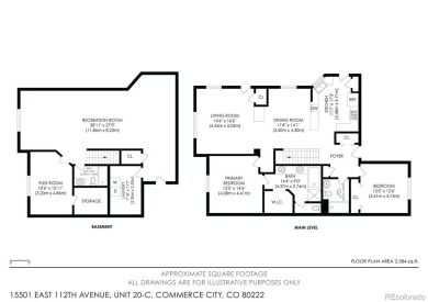 Welcome to this spacious ranch-style townhome near Buffalo Run on Buffalo Run Golf Course in Colorado - for sale on GolfHomes.com, golf home, golf lot