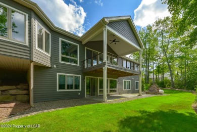 THIS IS LIVING! Stunning custom-built newer contemporary ranch on Split Rock Resort and Country Club in Pennsylvania - for sale on GolfHomes.com, golf home, golf lot