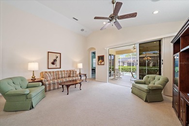 LIVE ON VACATION NOW in this well-maintained 2-bedroom PLUS DEN on The Preserve Golf Club At Tara in Florida - for sale on GolfHomes.com, golf home, golf lot