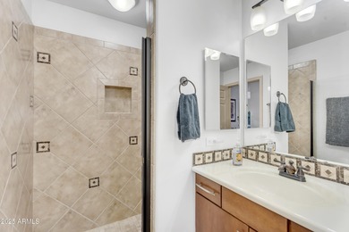 Set within the heart of Desert Ridge, this impeccably maintained on Wildfire Golf Club in Arizona - for sale on GolfHomes.com, golf home, golf lot