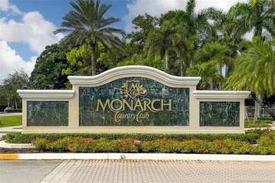 Don't miss this FABULOUS move-in ready 2B/2ba plus DEN villa on Monarch Country Club in Florida - for sale on GolfHomes.com, golf home, golf lot