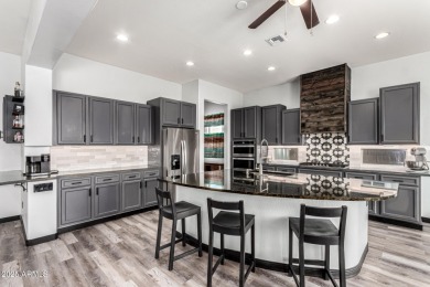 ARIZONA LIVING AT ITS BEST!This modern Tuscan ENDEAVOR combines on Poston Butte Golf Club in Arizona - for sale on GolfHomes.com, golf home, golf lot