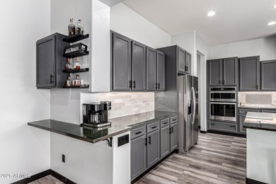 ARIZONA LIVING AT ITS BEST!This modern Tuscan ENDEAVOR combines on Poston Butte Golf Club in Arizona - for sale on GolfHomes.com, golf home, golf lot