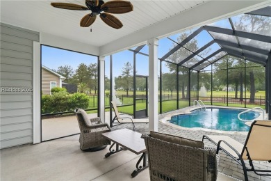 This beautifully maintained 3-bed, 2-bath home with a heated on Hilton Head Lakes Golf Club in South Carolina - for sale on GolfHomes.com, golf home, golf lot