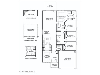 Ready now! New home in Palmetto Creek. Introducing the 2030 on Lennon Hills Golf Course in North Carolina - for sale on GolfHomes.com, golf home, golf lot
