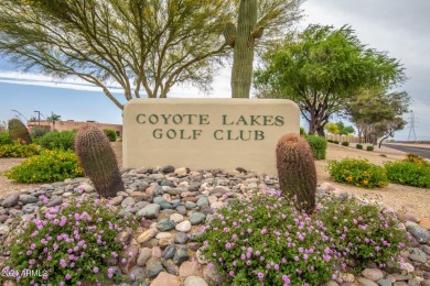 This lovely home is located on the 7th fairway of beautiful on Coyote Lakes Golf Club in Arizona - for sale on GolfHomes.com, golf home, golf lot