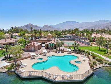 The home is located in the Guard Gated Lake community of Laguna on La Quinta Golf  Resort and Country Clubs in California - for sale on GolfHomes.com, golf home, golf lot