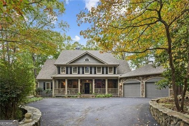 Enjoy resort style living in this meticulously maintained five on Big Canoe Golf Club - Cherokee in Georgia - for sale on GolfHomes.com, golf home, golf lot