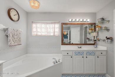 Charming, updated, American traditional two-story home on a on King and Bear Golf Course/World Golf Village in Florida - for sale on GolfHomes.com, golf home, golf lot