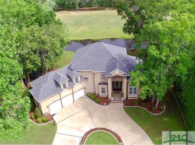 Nestled in a picturesque setting, this stunning two-story home on Southbridge Golf Club in Georgia - for sale on GolfHomes.com, golf home, golf lot