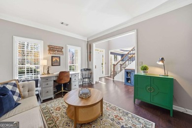 Completely updated and truly move-in ready, this elegant on Windermere Golf Club in Georgia - for sale on GolfHomes.com, golf home, golf lot