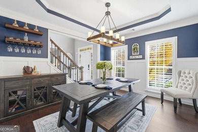 Completely updated and truly move-in ready, this elegant on Windermere Golf Club in Georgia - for sale on GolfHomes.com, golf home, golf lot