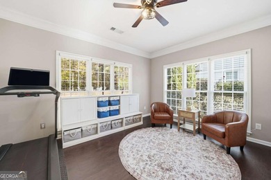 Completely updated and truly move-in ready, this elegant on Windermere Golf Club in Georgia - for sale on GolfHomes.com, golf home, golf lot