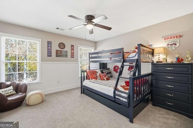 Completely updated and truly move-in ready, this elegant on Windermere Golf Club in Georgia - for sale on GolfHomes.com, golf home, golf lot