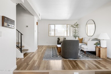 Beautiful 3 bedroom, 2.5 bathroom tri-level townhome in the on Dobson Ranch Municipal Golf Course in Arizona - for sale on GolfHomes.com, golf home, golf lot