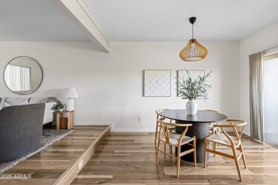 Beautiful 3 bedroom, 2.5 bathroom tri-level townhome in the on Dobson Ranch Municipal Golf Course in Arizona - for sale on GolfHomes.com, golf home, golf lot