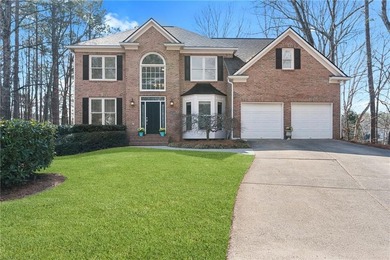 Welcome to this exceptional golf course estate in the highly on Towne Lake Hills Golf Club in Georgia - for sale on GolfHomes.com, golf home, golf lot