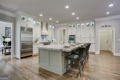 Exquisite 5-Bedroom, 5-Bath Brick Executive Estate with on Laurel Springs Golf Club in Georgia - for sale on GolfHomes.com, golf home, golf lot