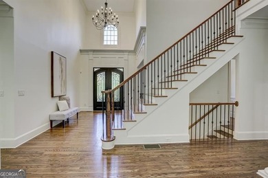 Exquisite 5-Bedroom, 5-Bath Brick Executive Estate with on Laurel Springs Golf Club in Georgia - for sale on GolfHomes.com, golf home, golf lot