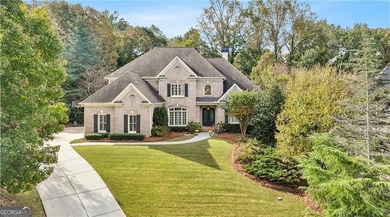 Exquisite 5-Bedroom, 5-Bath Brick Executive Estate with on Laurel Springs Golf Club in Georgia - for sale on GolfHomes.com, golf home, golf lot