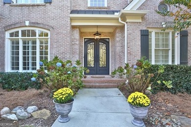 Exquisite 5-Bedroom, 5-Bath Brick Executive Estate with on Laurel Springs Golf Club in Georgia - for sale on GolfHomes.com, golf home, golf lot