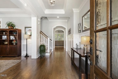 Absolutely stunning, custom home on a beautifully landscaped on The Club At Twelve Oaks in North Carolina - for sale on GolfHomes.com, golf home, golf lot