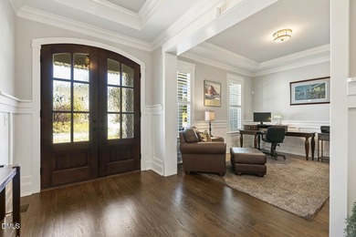 Absolutely stunning, custom home on a beautifully landscaped on The Club At Twelve Oaks in North Carolina - for sale on GolfHomes.com, golf home, golf lot