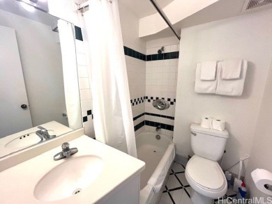 The airy and bright unit overlooking the canal and Ala Wai Golf on Ala Wai Golf Course in Hawaii - for sale on GolfHomes.com, golf home, golf lot