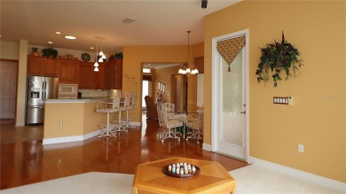 Sought after lake views  in Tamarron. Great curb appeal on Eagle Ridge At Spruce Creek Country Club in Florida - for sale on GolfHomes.com, golf home, golf lot