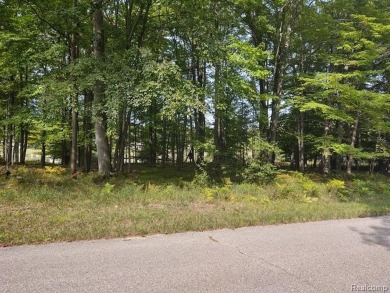 Discover your own slice of paradise with this wooded waterfront on Canadian Lakes Country Club-The Royal Course in Michigan - for sale on GolfHomes.com, golf home, golf lot