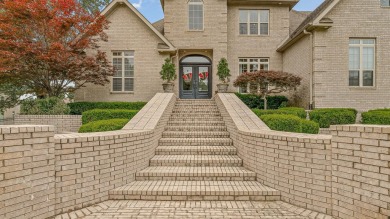 Step into timeless elegance with this expansive three-level home on RidgePointe Country Club in Arkansas - for sale on GolfHomes.com, golf home, golf lot