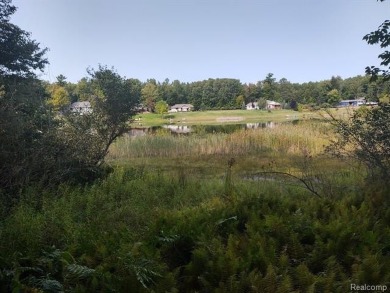 Discover your own slice of paradise with this wooded waterfront on Canadian Lakes Country Club-The Royal Course in Michigan - for sale on GolfHomes.com, golf home, golf lot